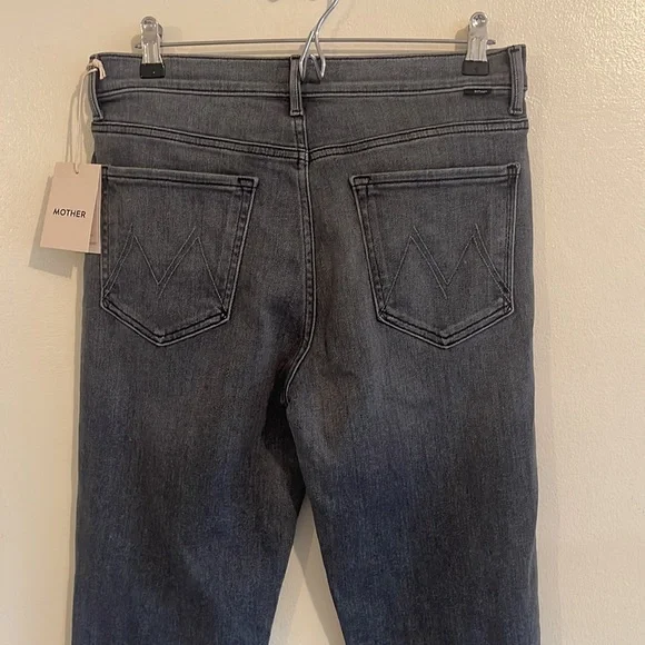 MOTHER Denim⚡️ Rascal Sliced up Heel Jeans | NWT | Size 30 | High Waisted - Picture 13 of 16